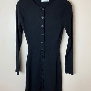 Reformation Jeans Ribbed Tencel Mini Dress XS